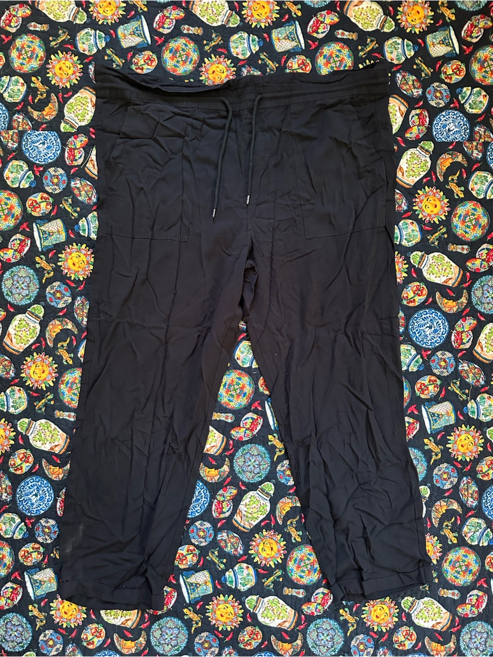 eesome Women's Black Jogger Sweatpants EUC